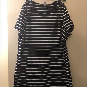 Old Navy Stripe Dress XXL